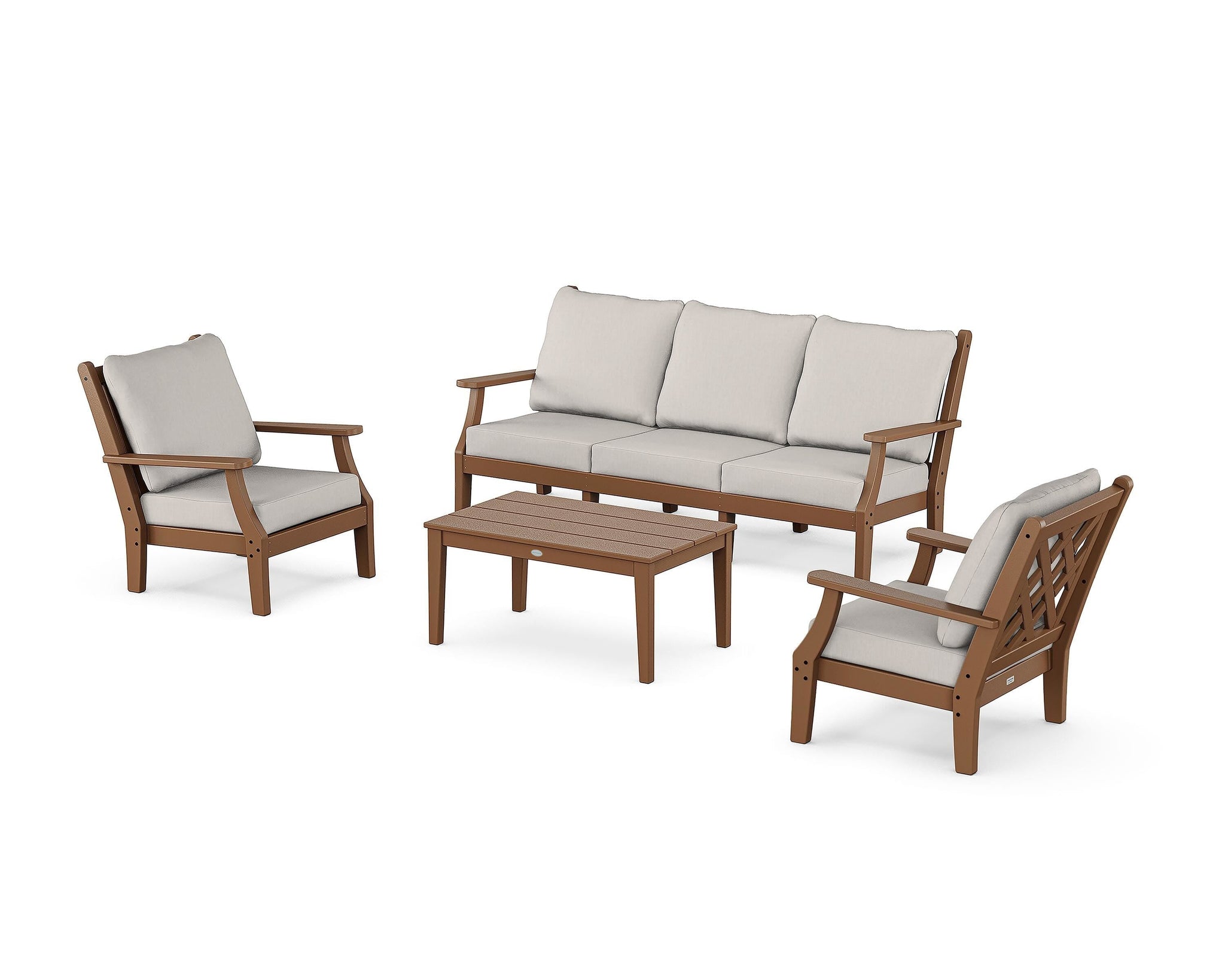 Wovendale 4-Piece Deep Seating Set with Sofa