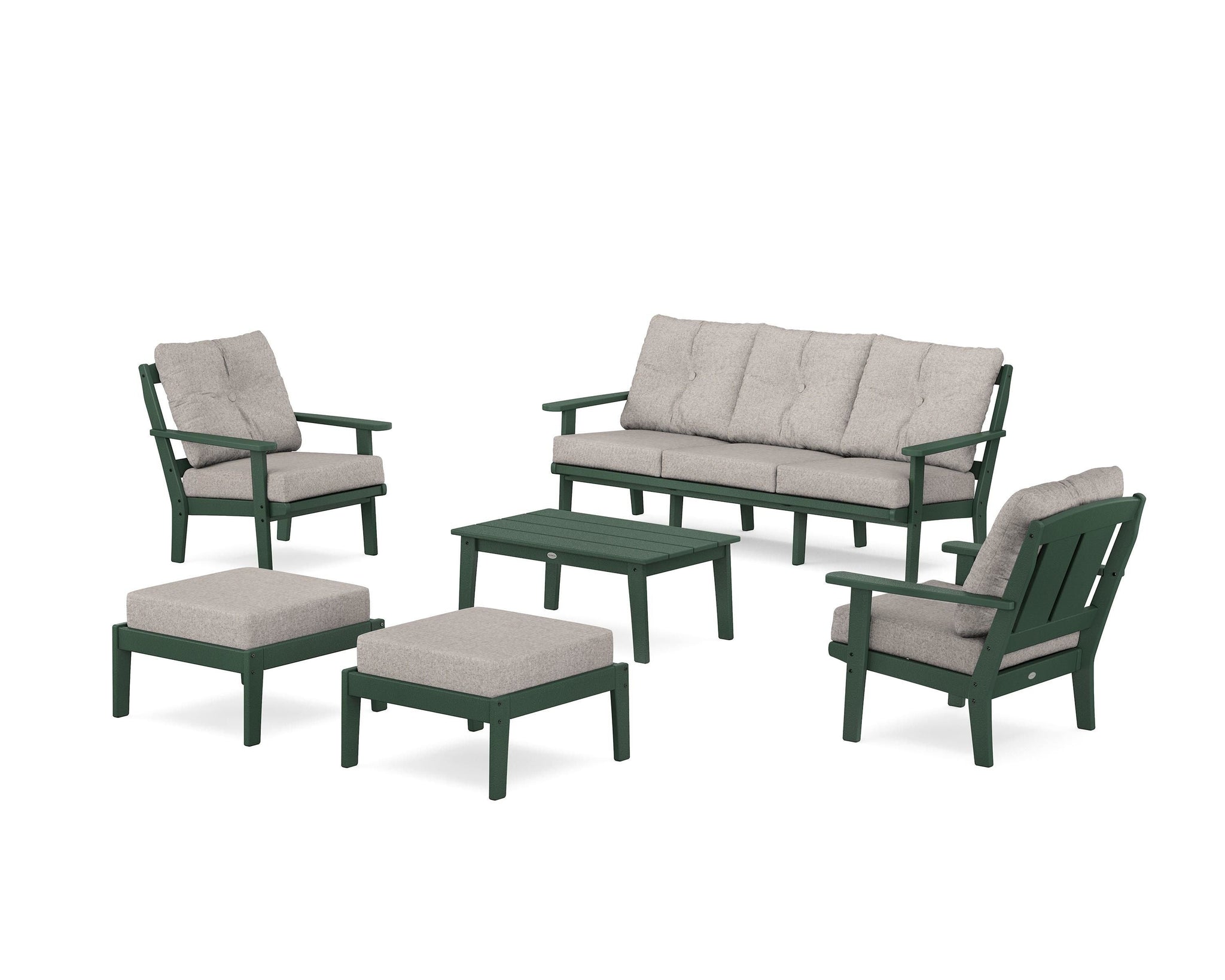 Mission 6-Piece Lounge Sofa Set