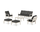 Mission 6-Piece Lounge Sofa Set