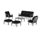 Mission 6-Piece Lounge Sofa Set
