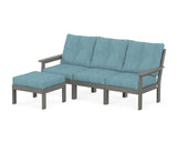 Vineyard 4-Piece Sectional with Ottoman