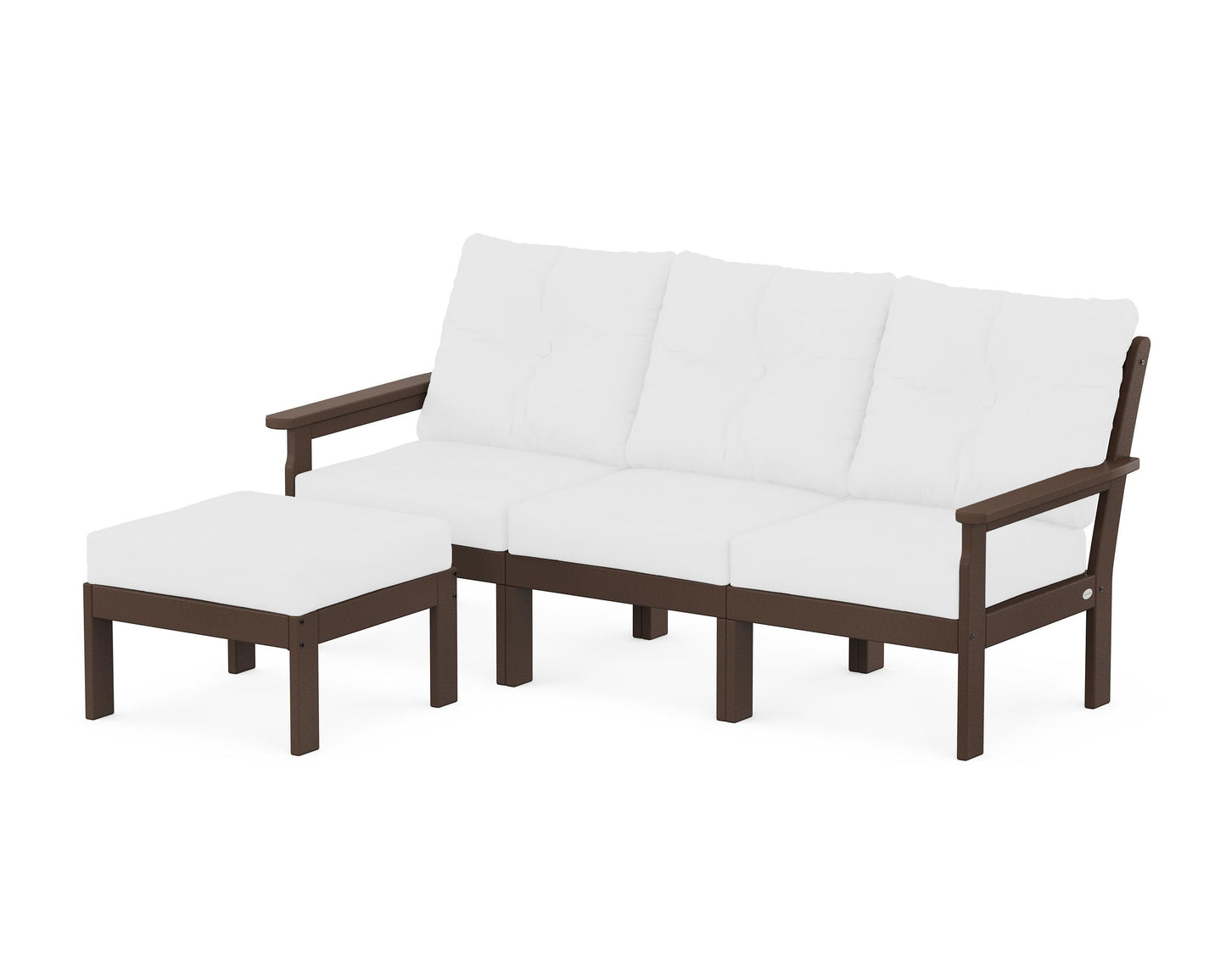 Vineyard 4-Piece Sectional with Ottoman