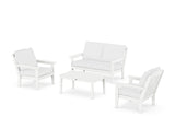 Cottage 4-Piece Deep Seating Set with Loveseat