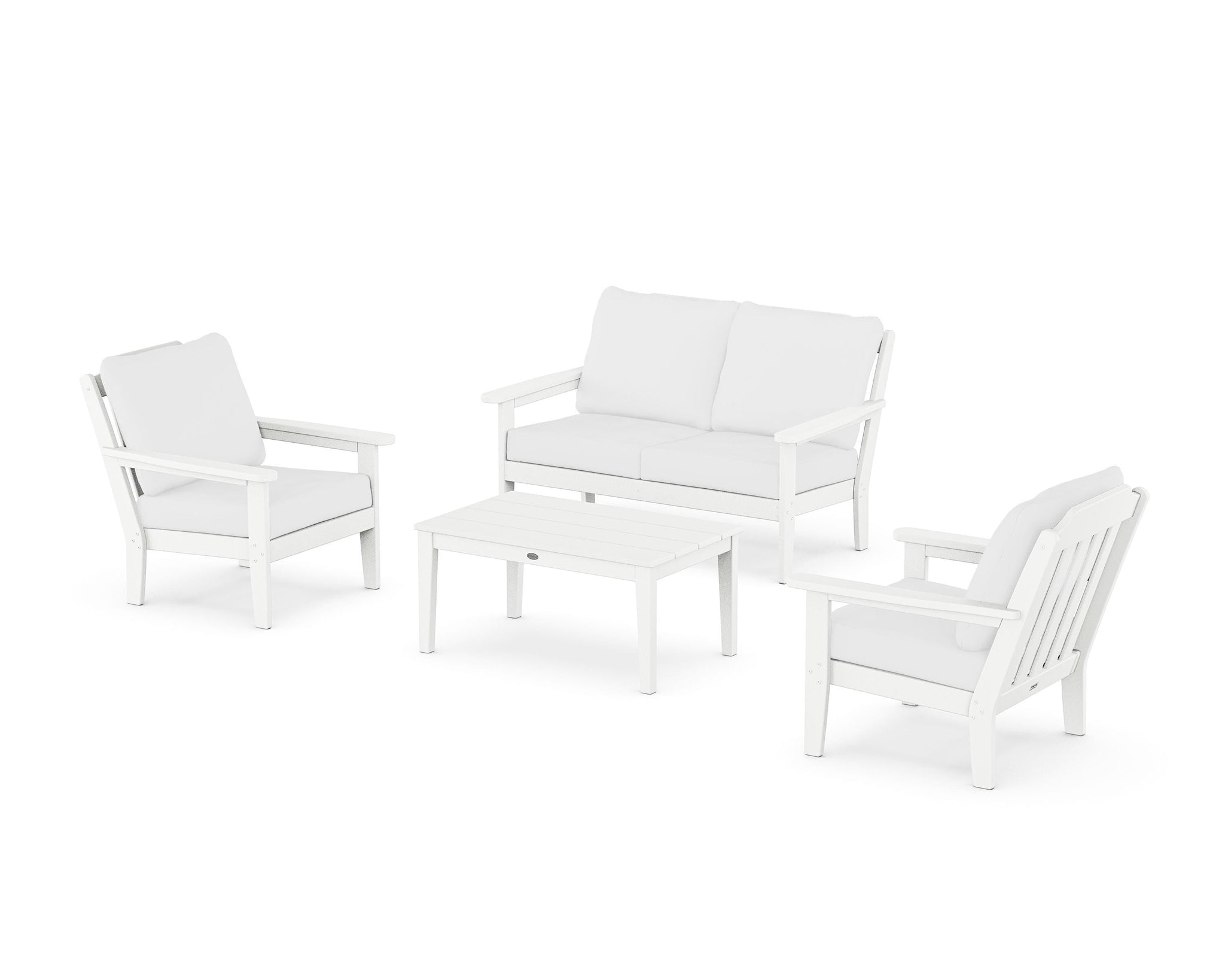 Cottage 4-Piece Deep Seating Set with Loveseat