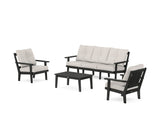 Oxford 4-Piece Deep Seating Set with Sofa