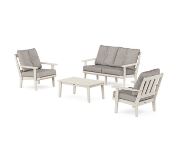 Oxford 4-Piece Deep Seating Set with Loveseat
