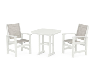 Coastal 3-Piece Dining Set