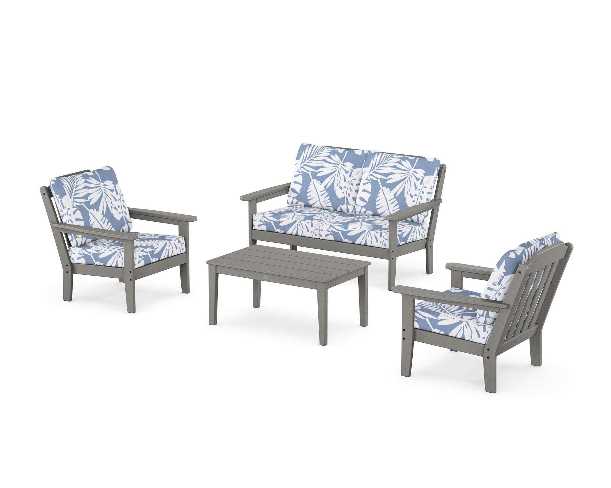 Cottage 4-Piece Deep Seating Set with Loveseat