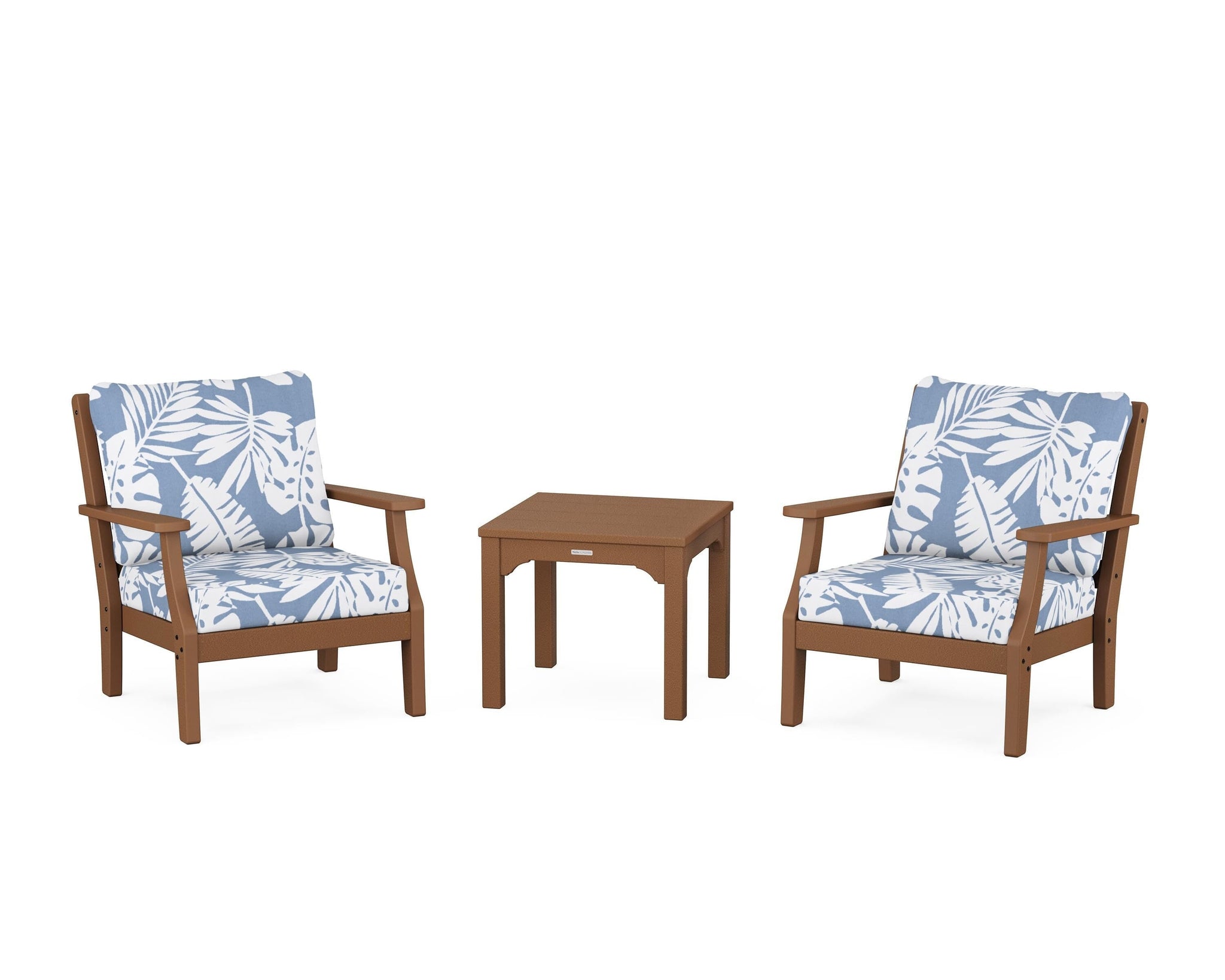 Chinoiserie 3-Piece Deep Seating Set