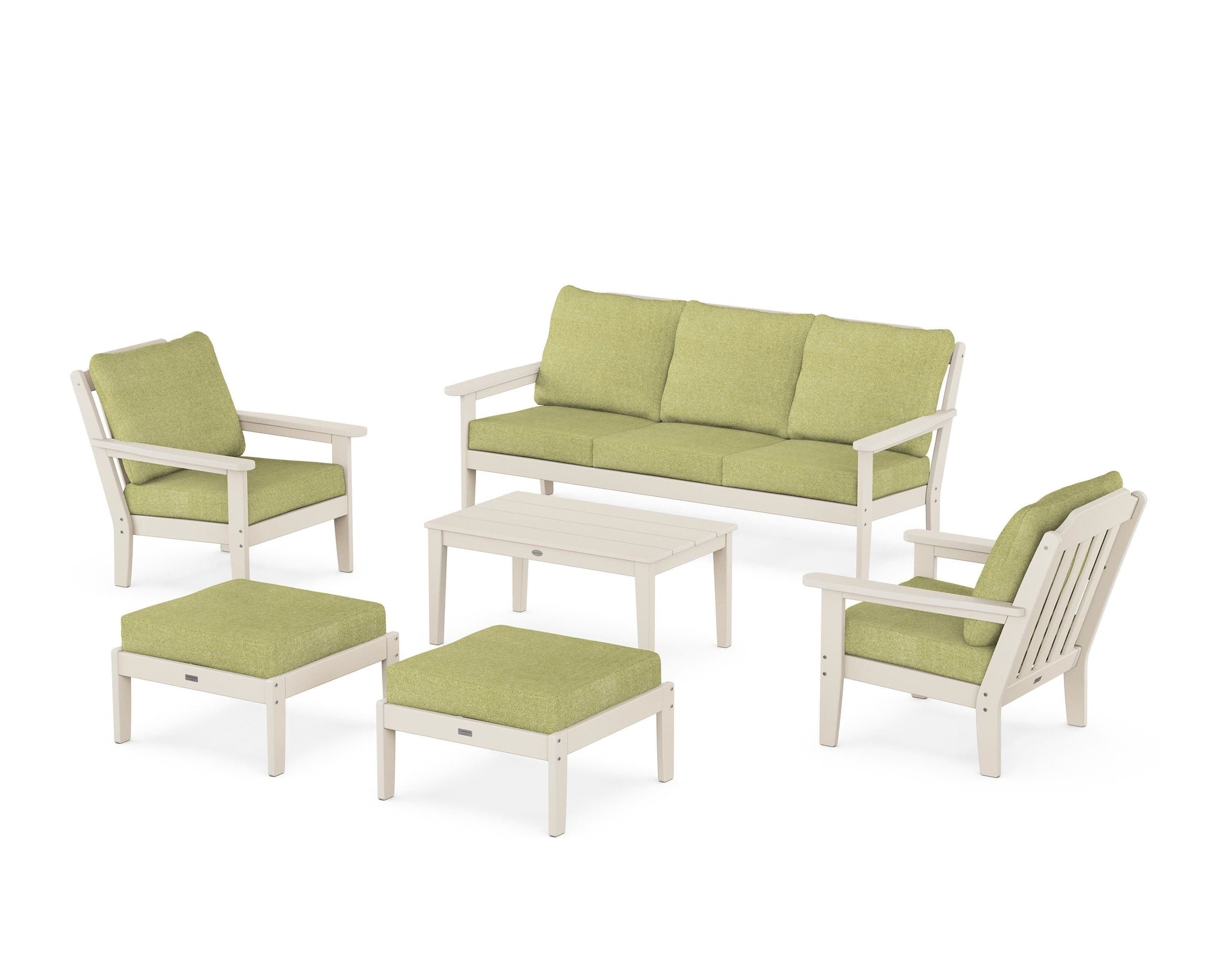 Cottage 6-Piece Lounge Sofa Set