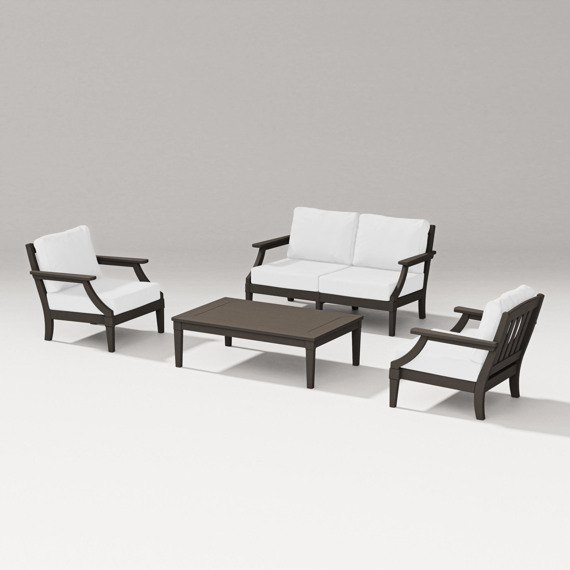 Estate Lounge 4-Piece Loveseat Set