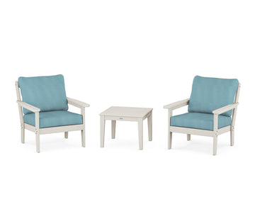 Cottage 3-Piece Deep Seating Set