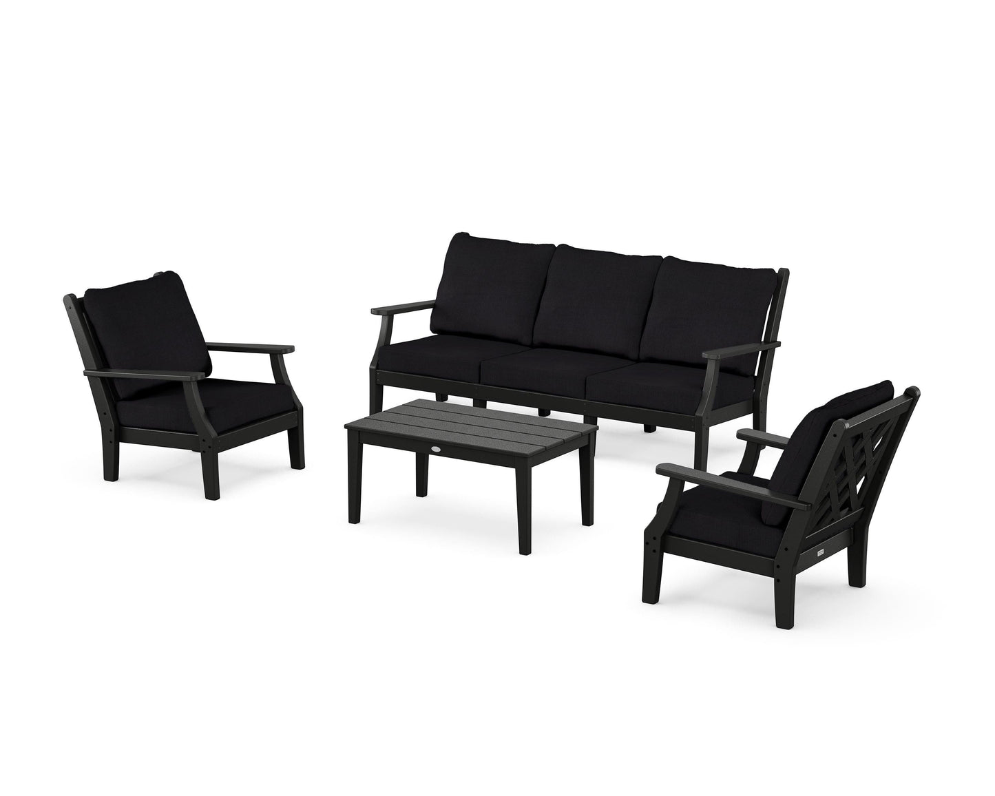 Wovendale 4-Piece Deep Seating Set with Sofa
