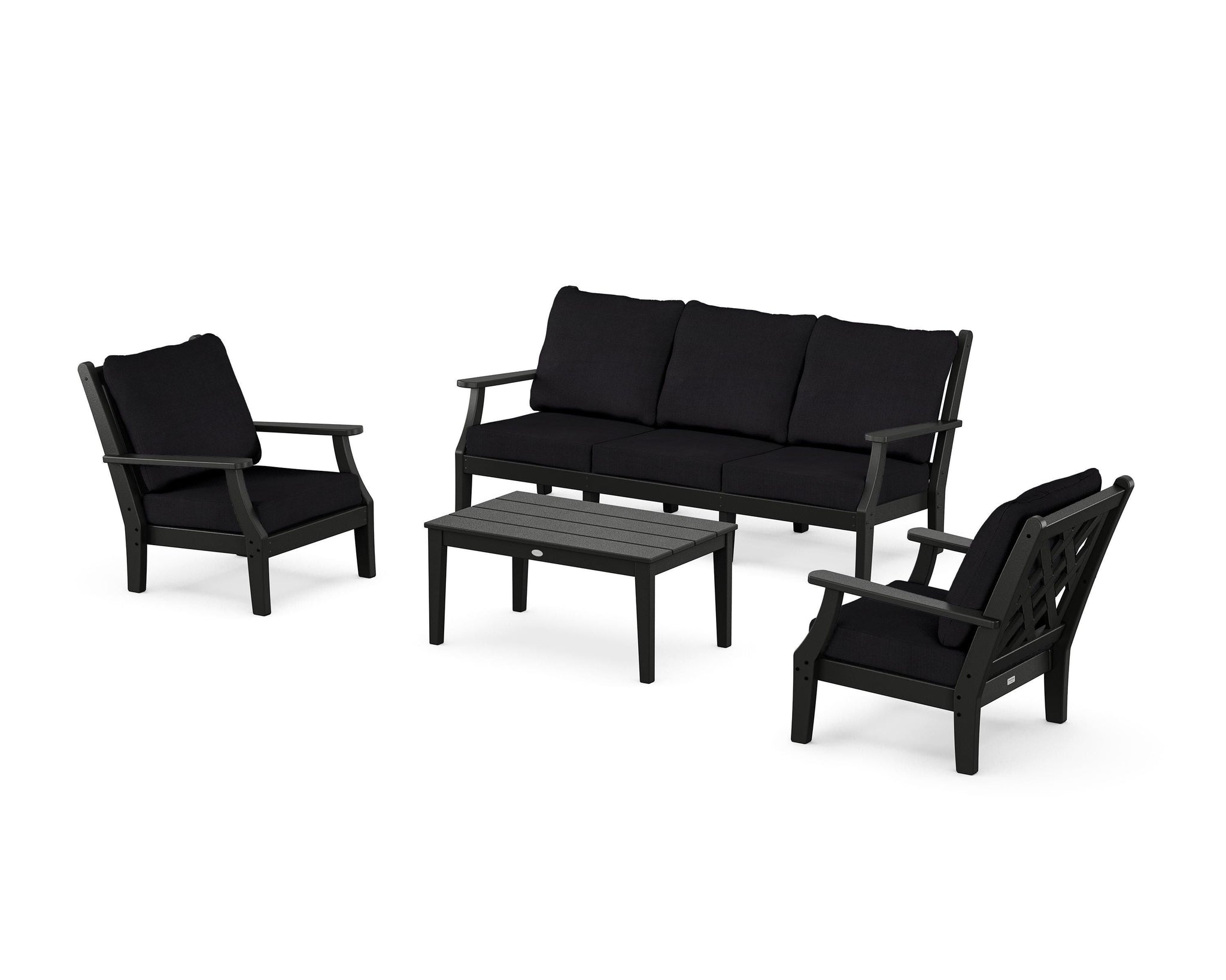 Wovendale 4-Piece Deep Seating Set with Sofa