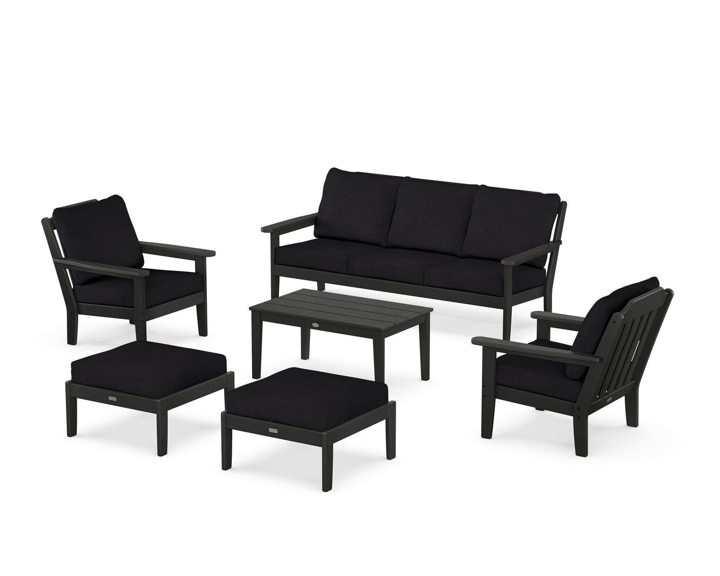 Cottage 6-Piece Lounge Sofa Set