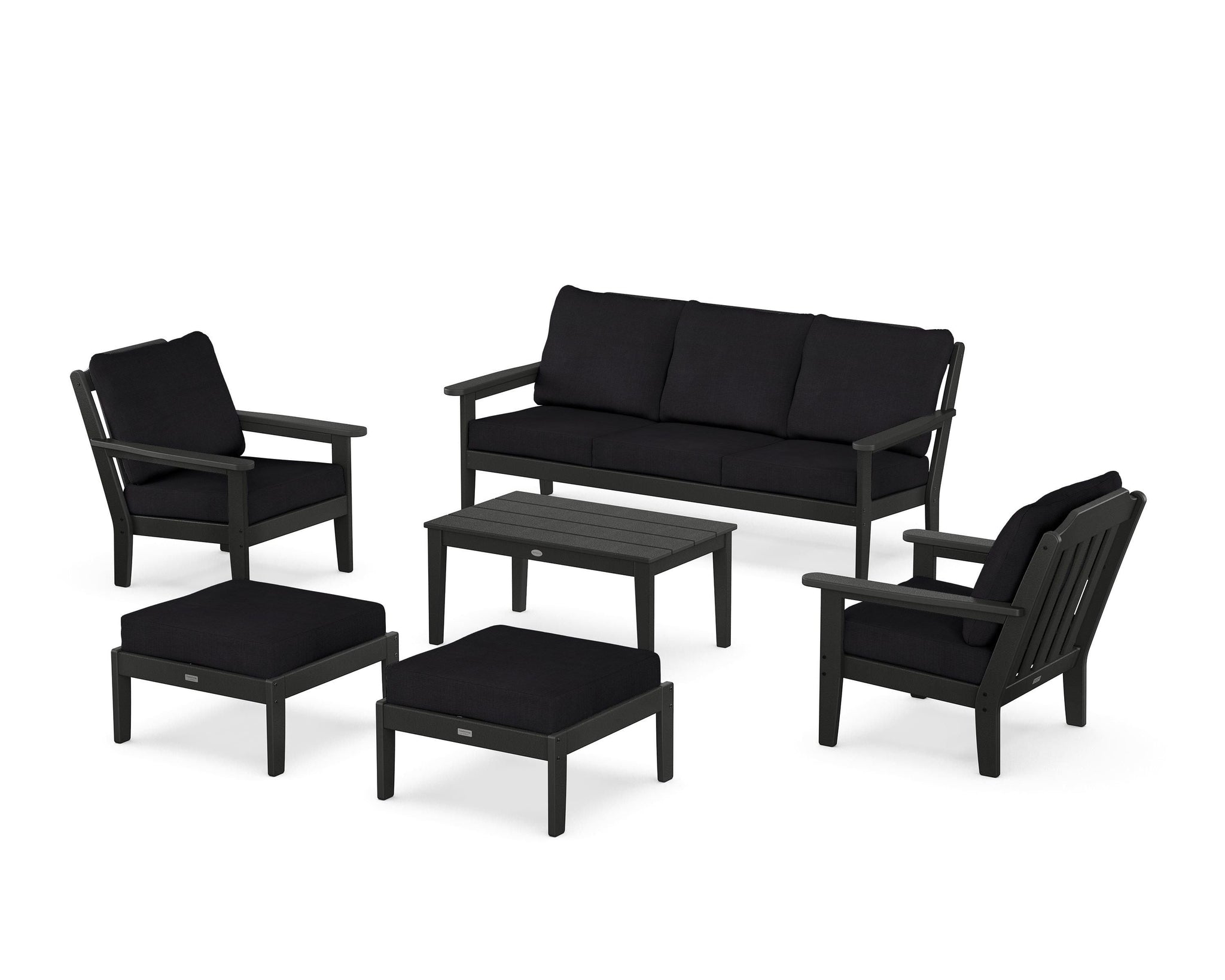 Cottage 6-Piece Lounge Sofa Set