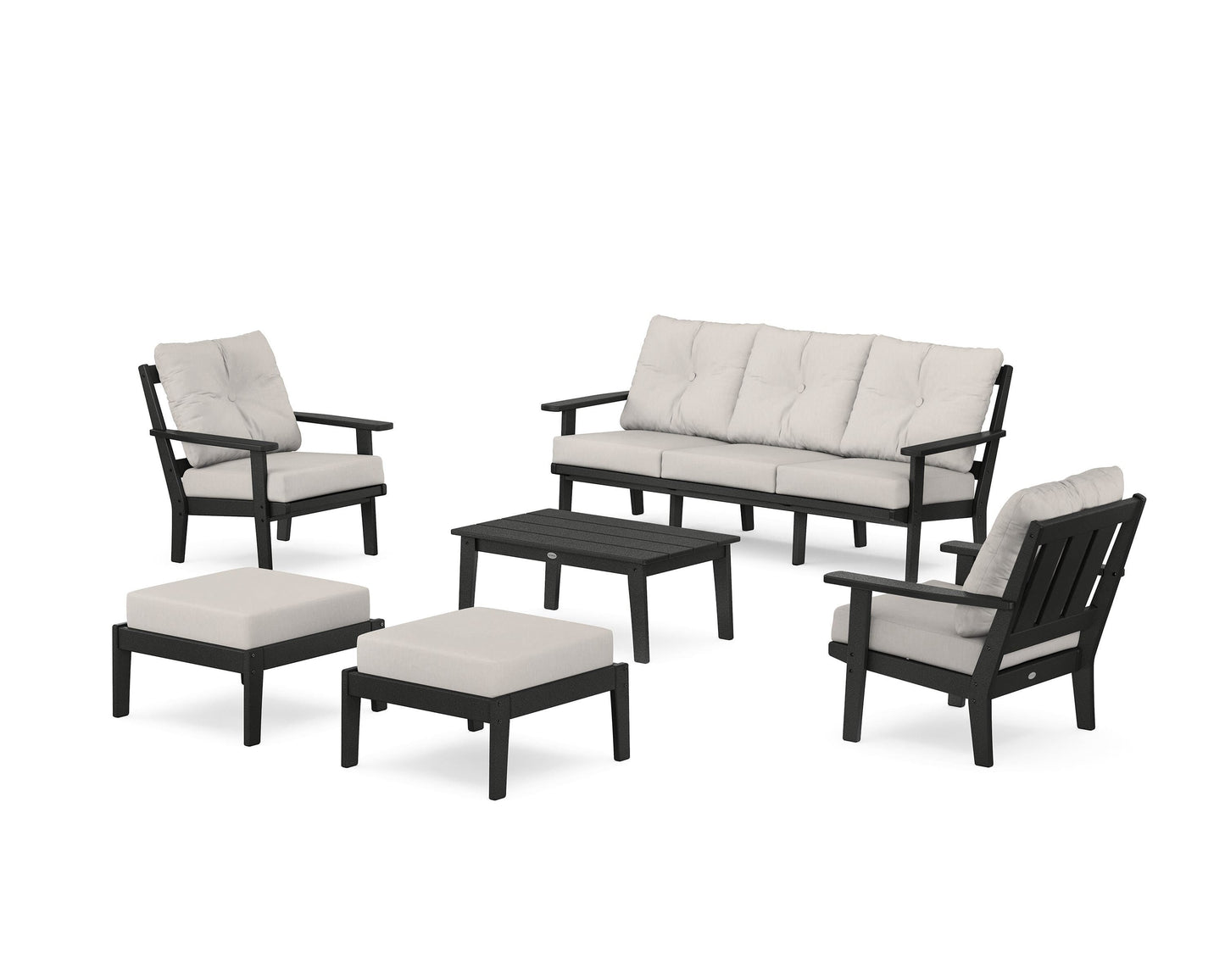 Oxford 6-Piece Lounge Sofa Set