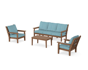Chippendale 4-Piece Deep Seating Set with Sofa