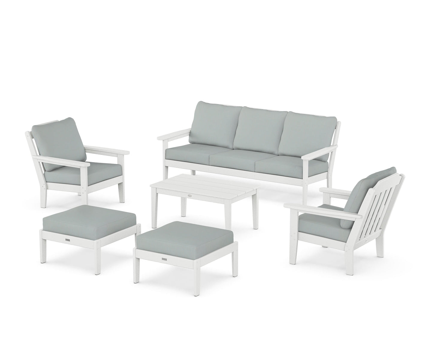 Cottage 6-Piece Lounge Sofa Set