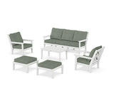 Chippendale 6-Piece Lounge Sofa Set