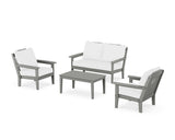 Cottage 4-Piece Deep Seating Set with Loveseat