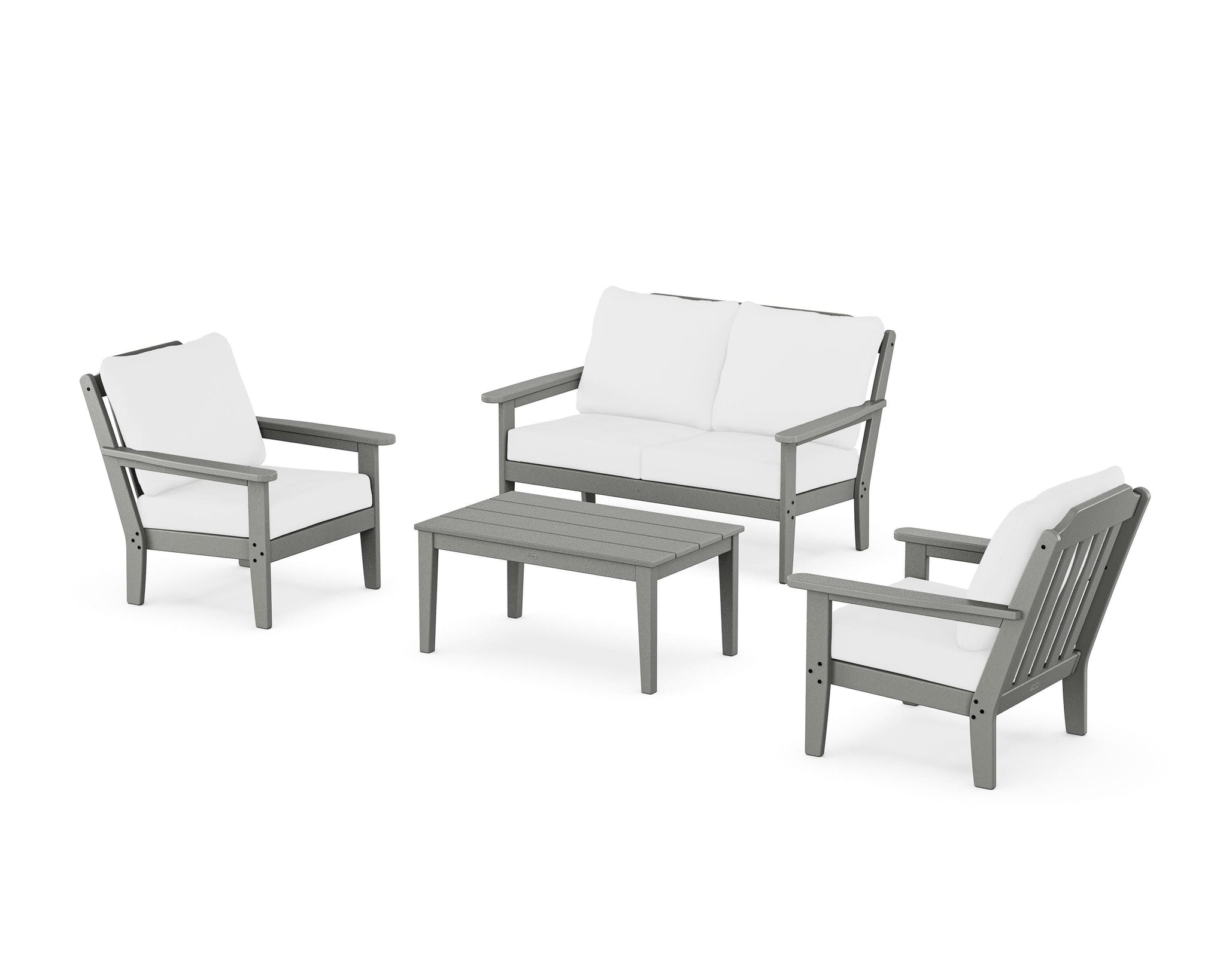Cottage 4-Piece Deep Seating Set with Loveseat