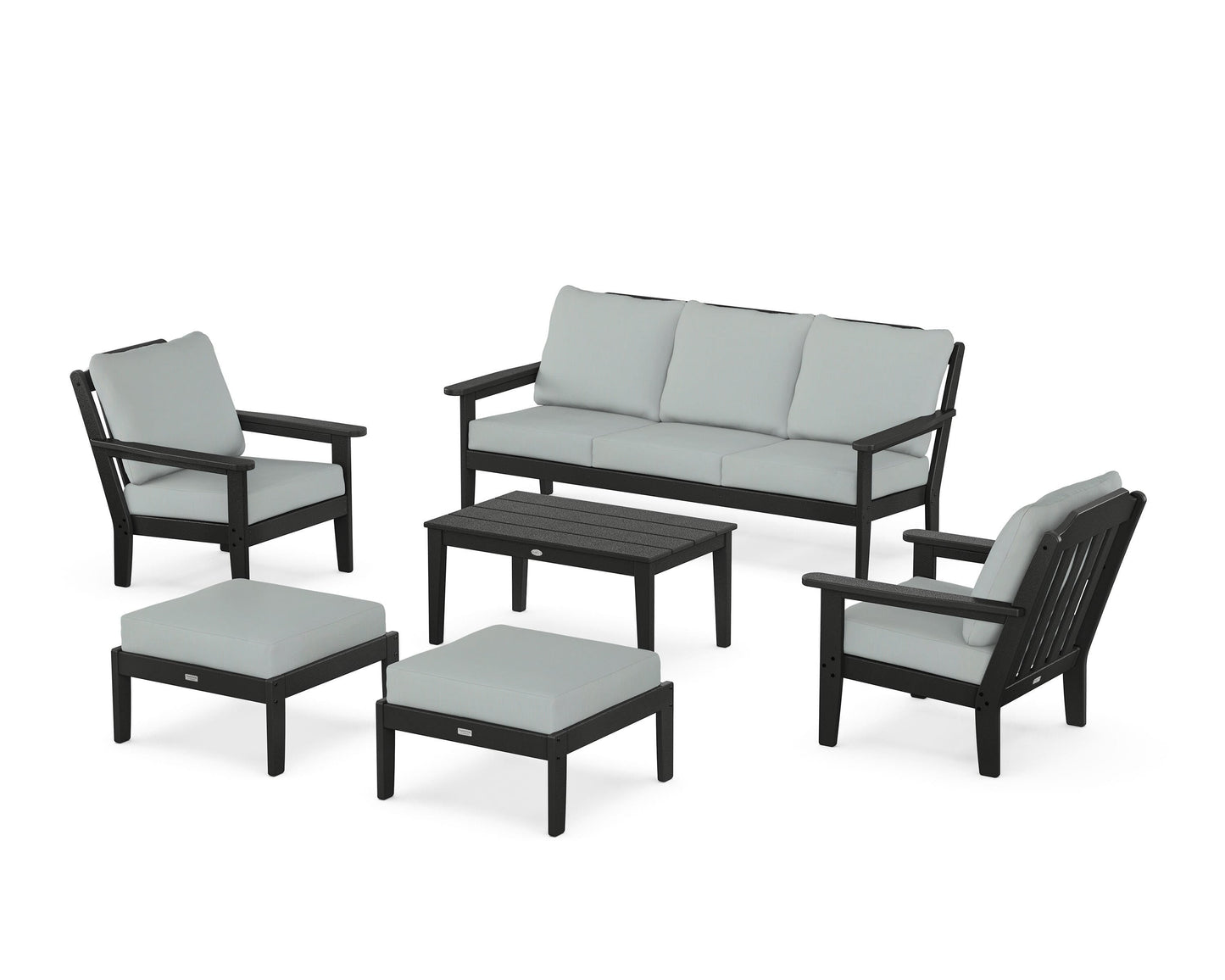 Cottage 6-Piece Lounge Sofa Set