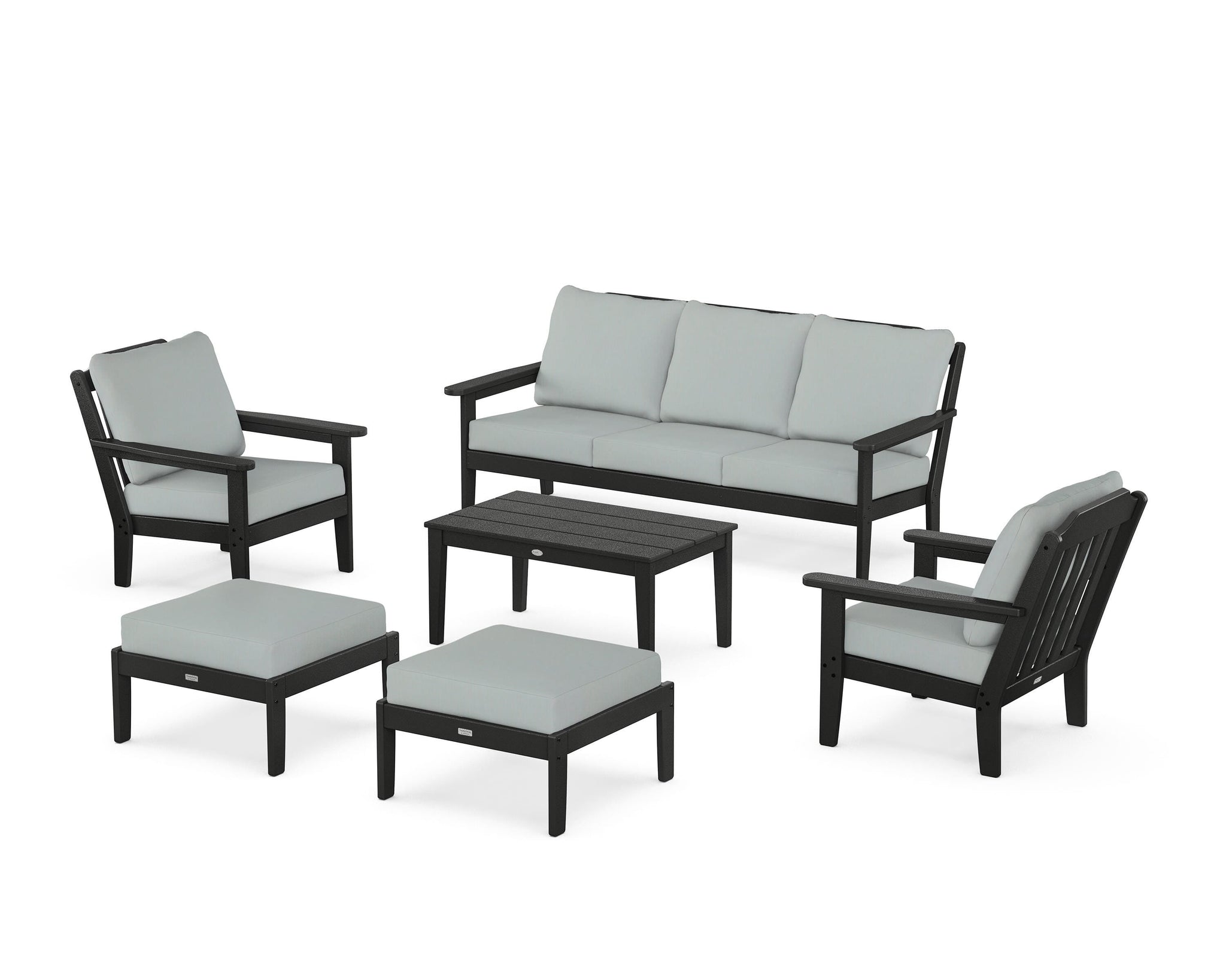 Cottage 6-Piece Lounge Sofa Set