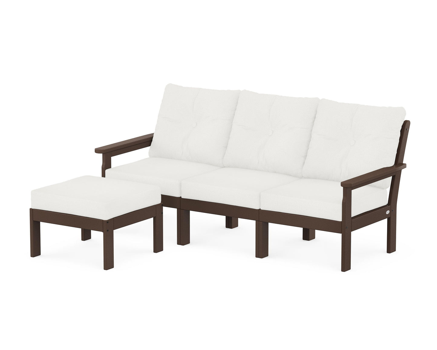 Vineyard 4-Piece Sectional with Ottoman