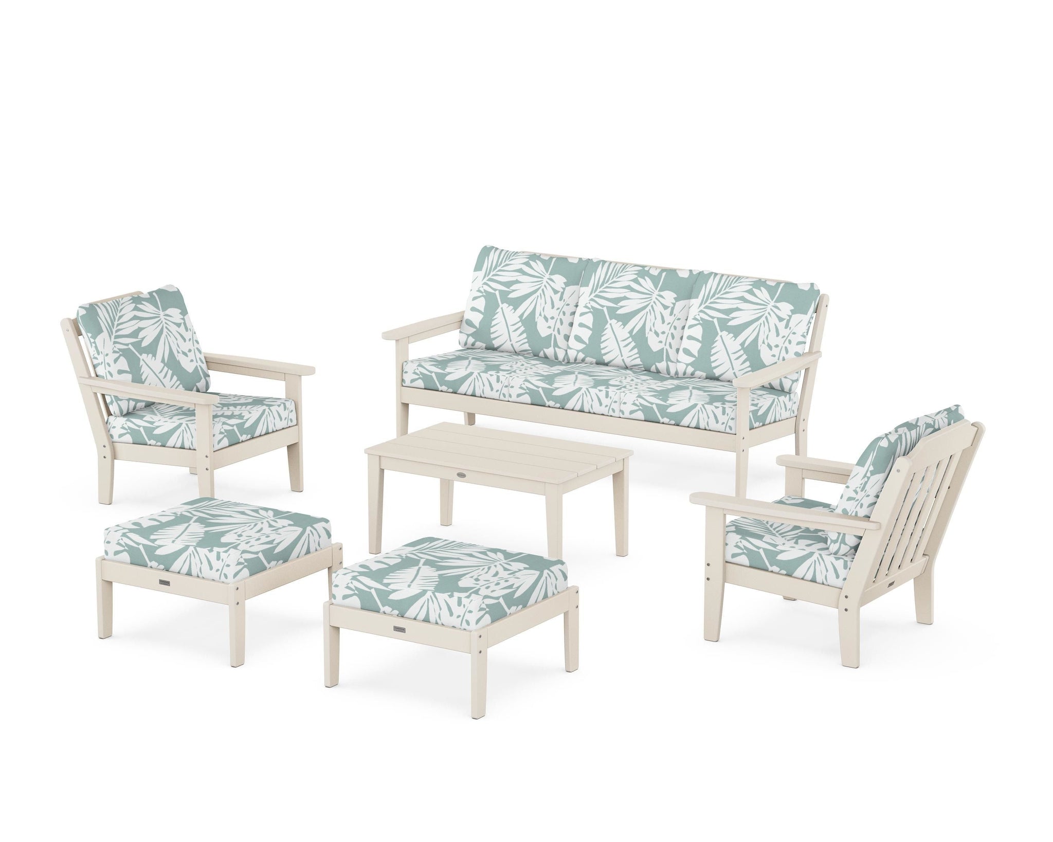 Cottage 6-Piece Lounge Sofa Set