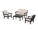 Cottage 4-Piece Deep Seating Set with Loveseat