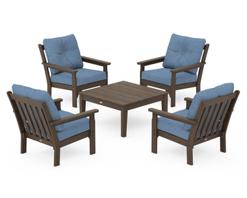 Vineyard 5-Piece Deep Seating Conversation Set