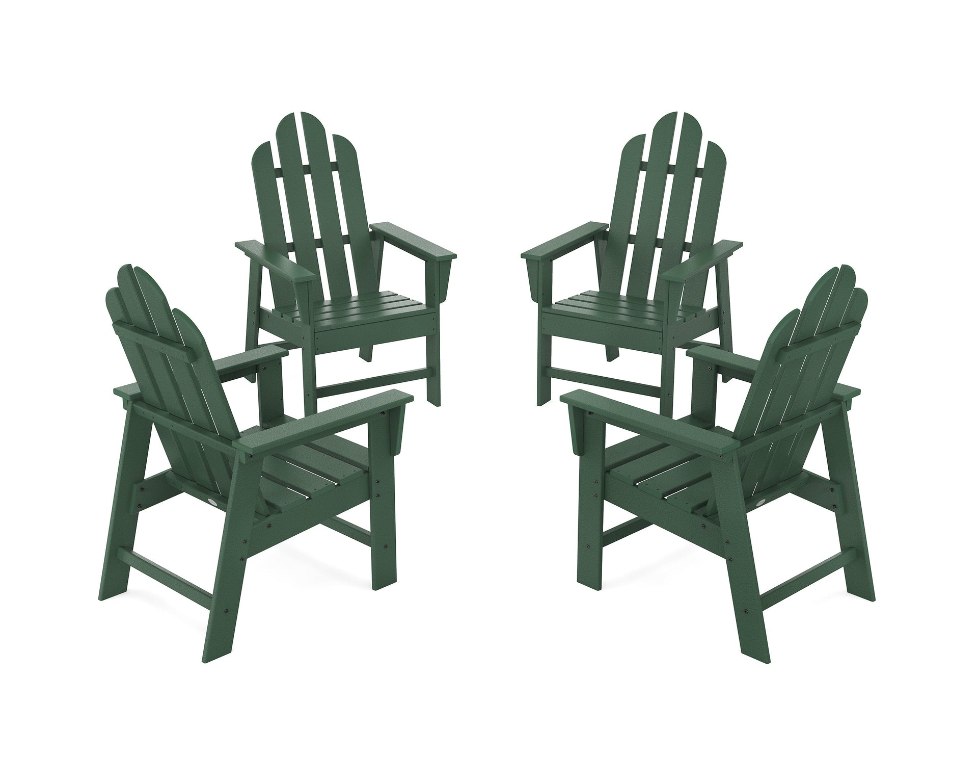 Long Island 4-Piece Upright Adirondack Conversation Set