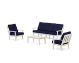 Oxford 4-Piece Deep Seating Set with Sofa