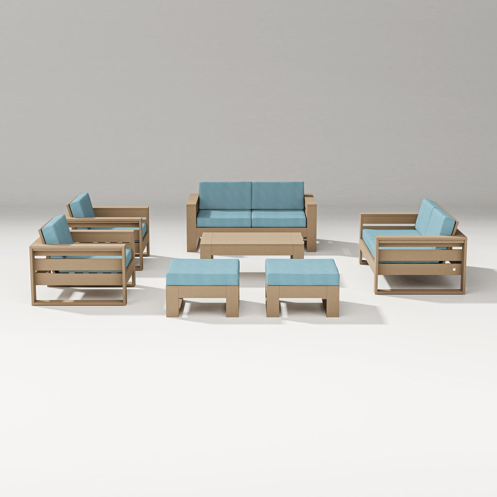 Latitude 7-Piece Lounge Loveseat Set