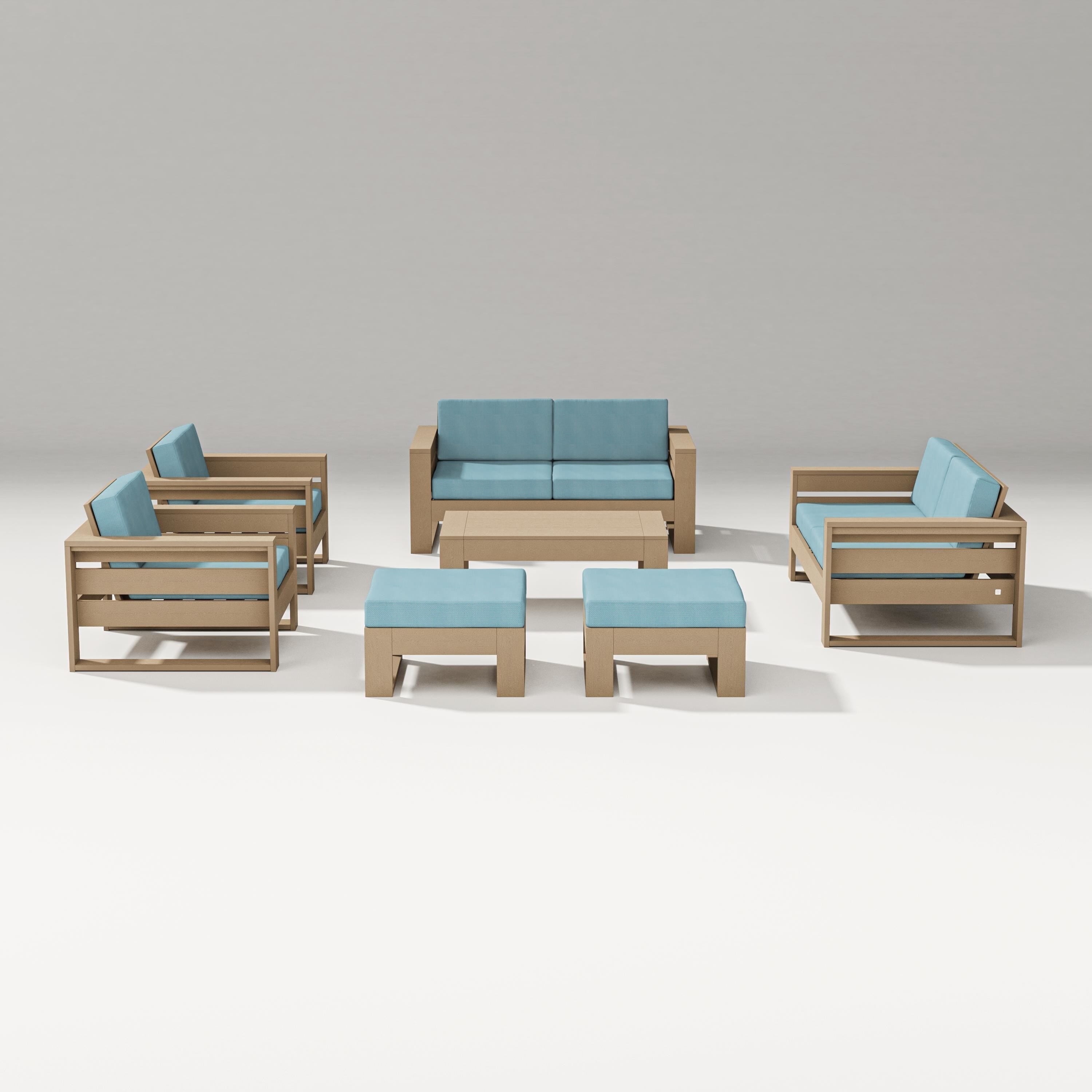 Latitude 7-Piece Lounge Loveseat Set