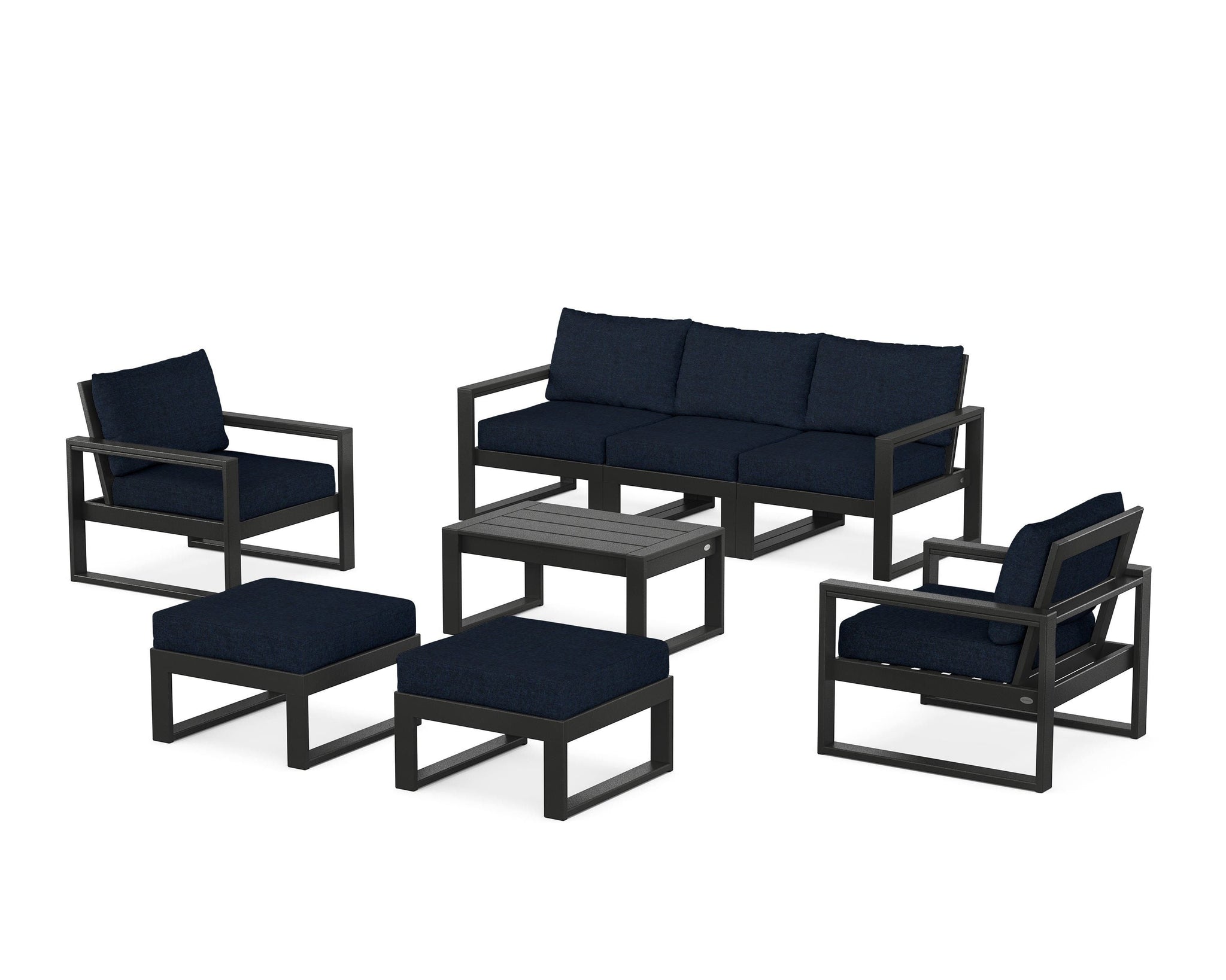 EDGE Sectional 8-Piece Lounge Sofa Set