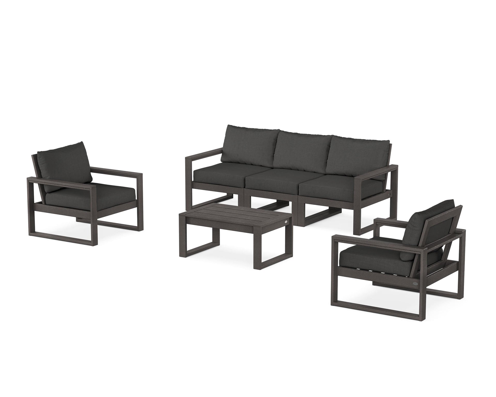EDGE Sectional 4-Piece Deep Seating Set with Sofa