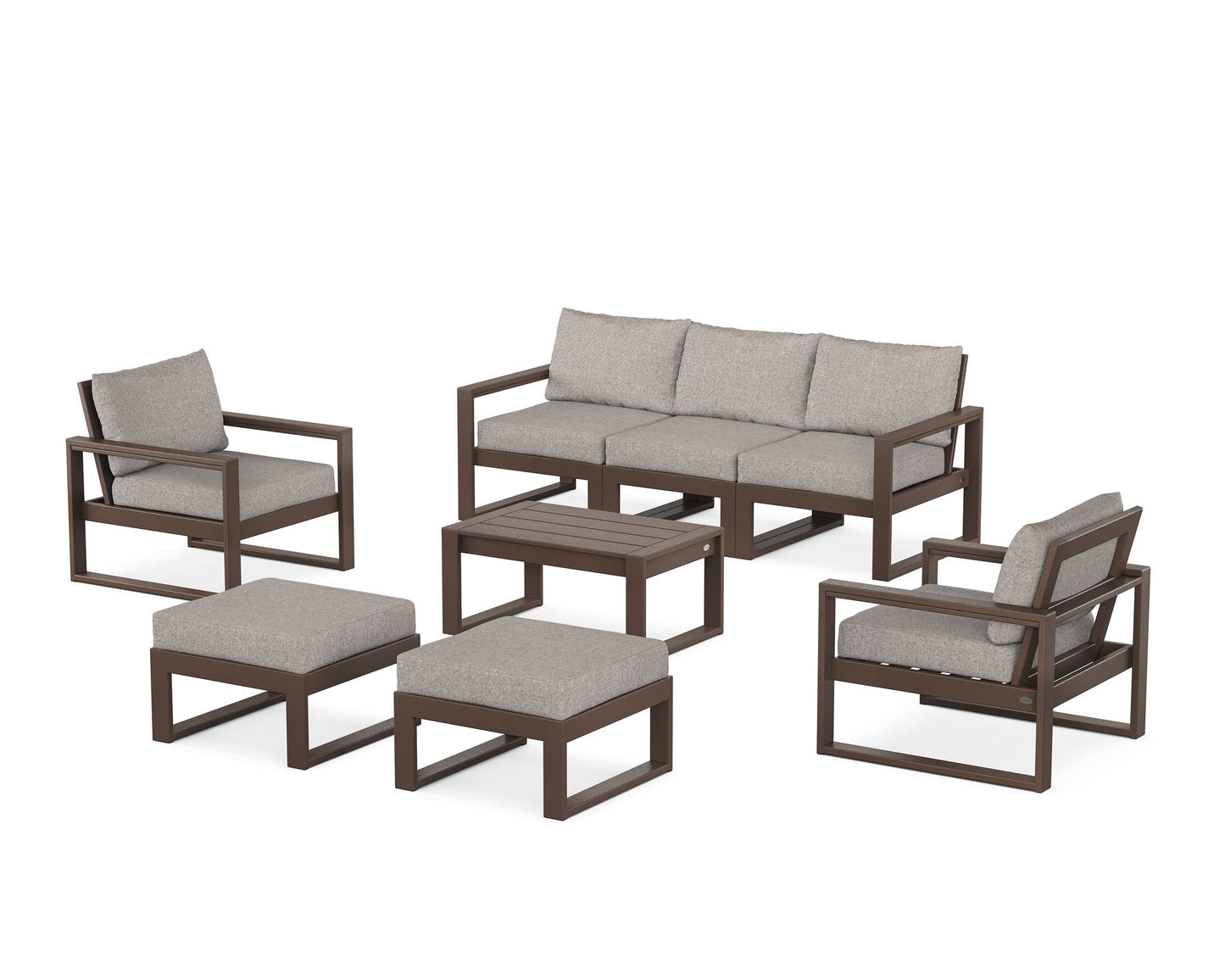 EDGE Sectional 8-Piece Lounge Sofa Set
