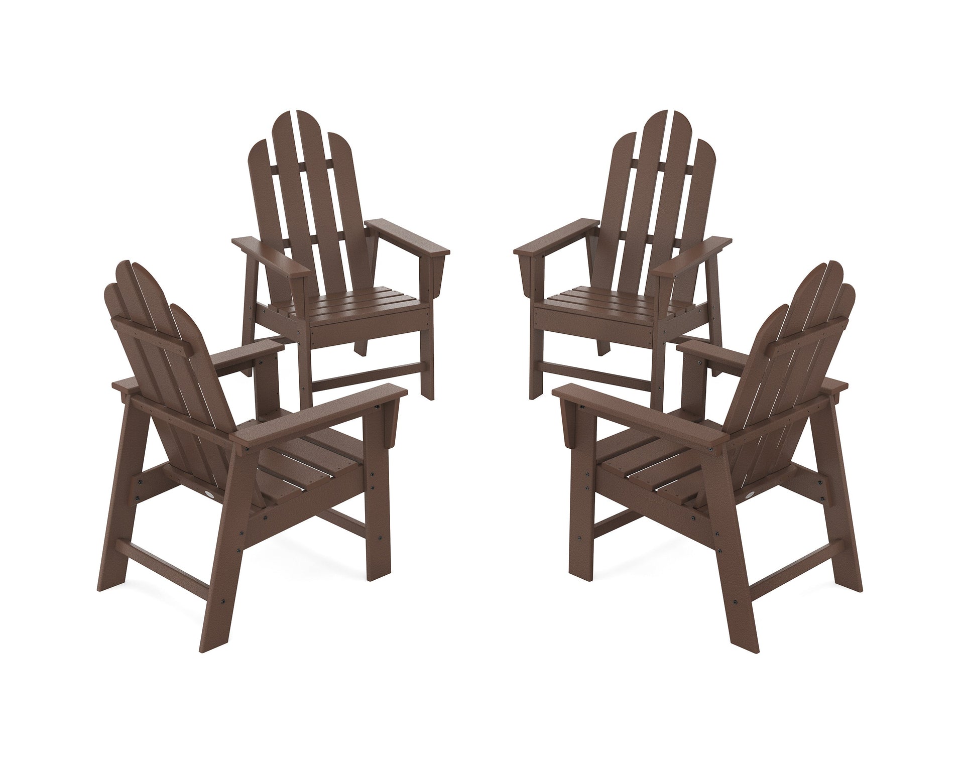 Long Island 4-Piece Upright Adirondack Conversation Set