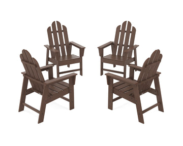 Long Island 4-Piece Upright Adirondack Conversation Set