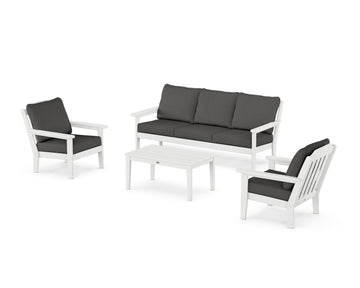 Cottage 4-Piece Deep Seating Set with Sofa