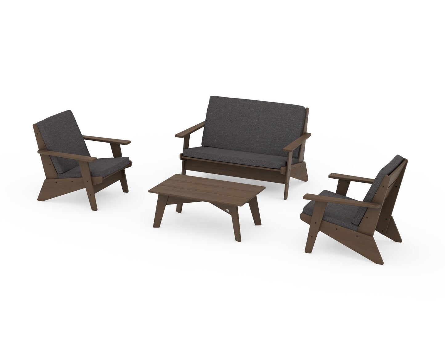 Riviera Modern Lounge 4-Piece Set