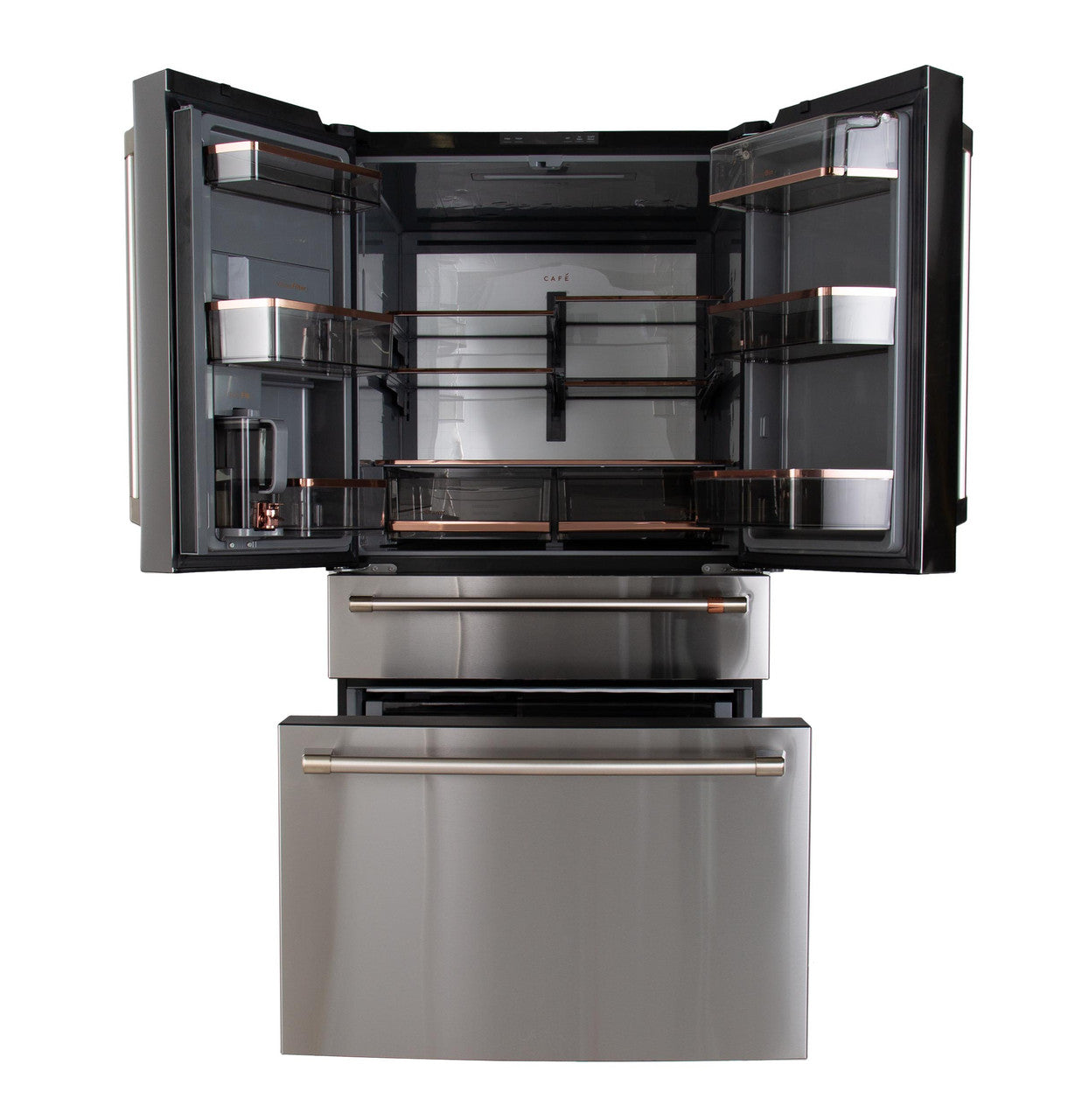 CAFÉ™ ENERGY STAR® 28.7 Cu. Ft. Smart 4-Door French-Door Refrigerator With Dual-Dispense AutoFill Pitcher