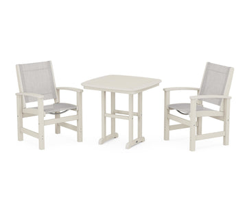 Coastal 3-Piece Dining Set