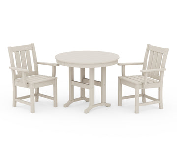 Oxford 3-Piece Farmhouse Dining Set