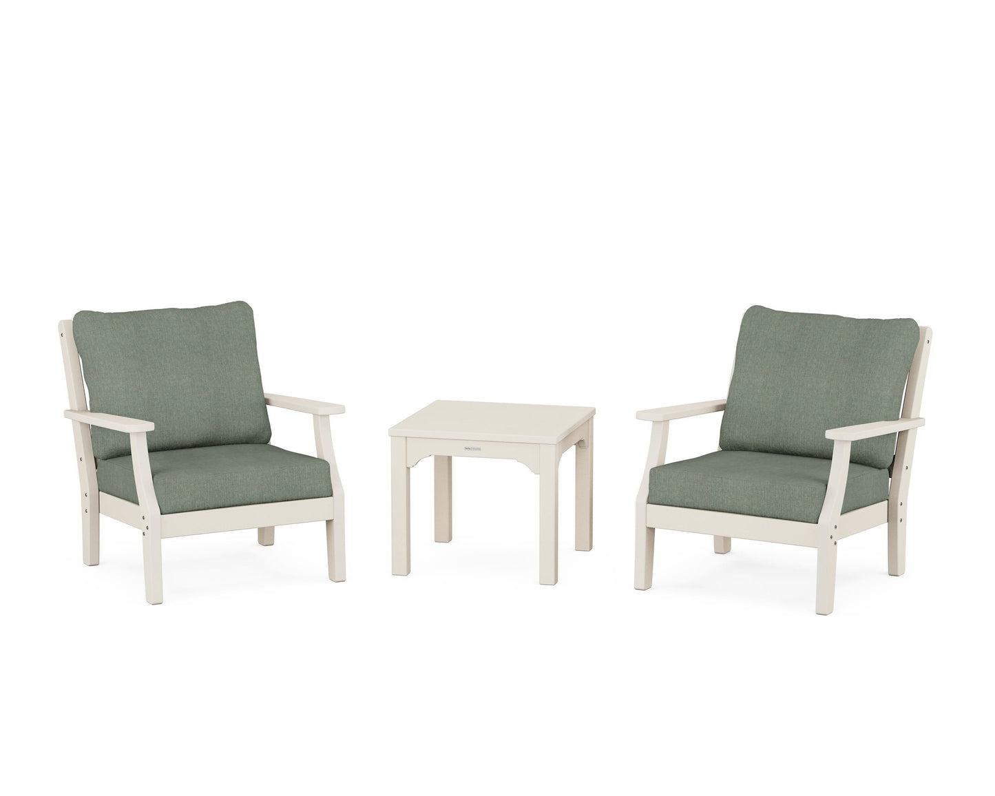 Chinoiserie 3-Piece Deep Seating Set