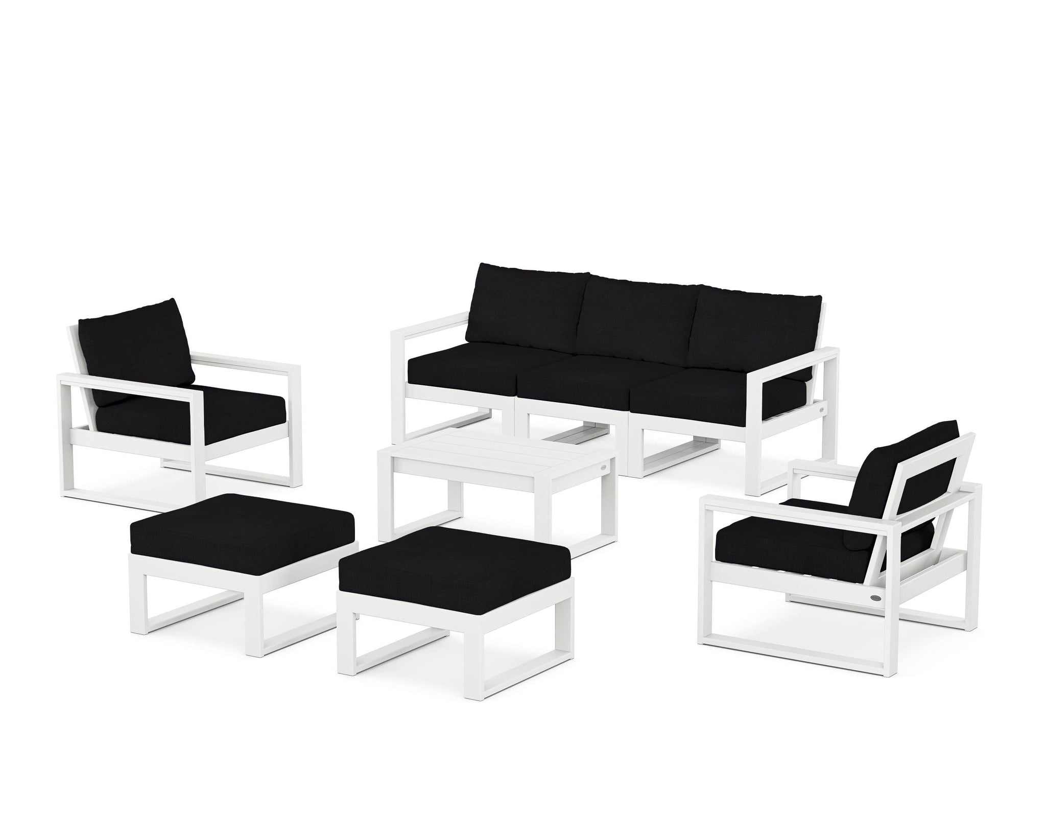 EDGE Sectional 8-Piece Lounge Sofa Set