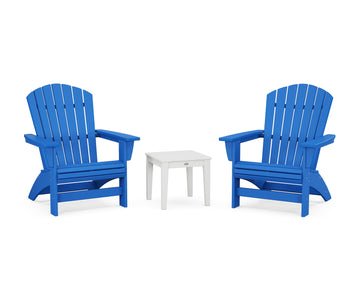 3-Piece Nautical Grand Adirondack Set