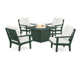 Oxford 5-Piece Deep Seating Set with Fire Pit Table
